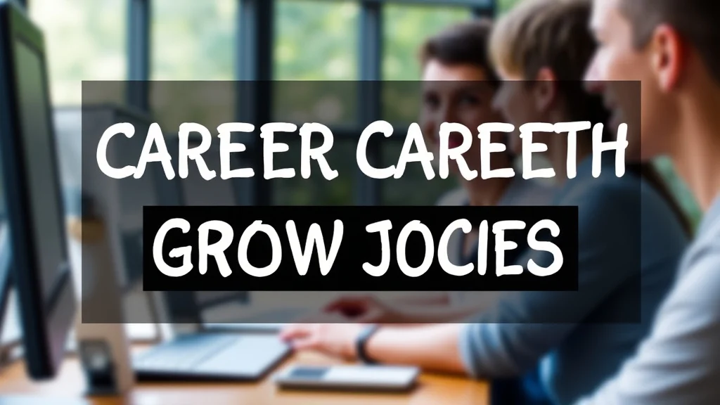 The image shows a person climbing upward stairs, symbolizing simple career growth strategies for beginners.