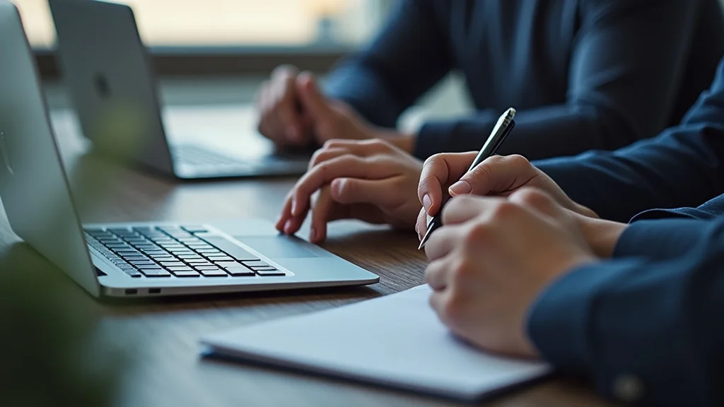 The image shows a career growth icon with upward arrows symbolizing professional development and advancement.